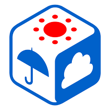 tenki.jpを表すアイコンが入ったロゴ画像。
